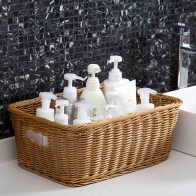 Artisan Rattan Mini Crate Laundry Basket Shirt Storage Toiletries Style Degree Sg Singapore