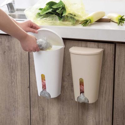 Modern Plastic Shopping Bag Carrier Organizer Organiser Storage Hanging Holder Style Degree Sg Singapore