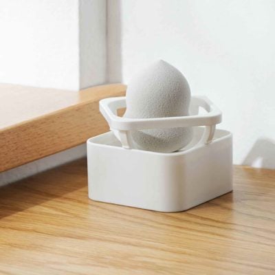 Makeup Sponge Holder Beauty Blender Cosmetic Cosmetics Organizer Organiser Desk Style Degree Sg Singapore