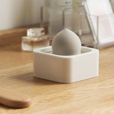 Makeup Sponge Holder Beauty Blender Cosmetic Cosmetics Organizer Organiser Desk Style Degree Sg Singapore