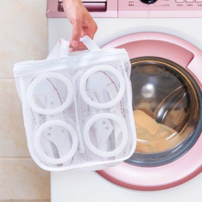Footwear Laundry Mesh Bag Shoe Slippers Washing Machine Pouch Style Degree Sg Singapore