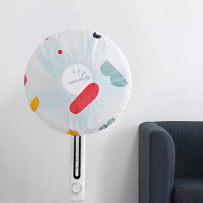 Nature Anti-Dust Fan Cover Living Room Protector Style Degree Sg Singapore