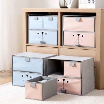 Pastelly Stackable Drawers Storage Box Containers Holders Wardrobe Cupboard Closet Undergarment Organizers Style Degree Sg Singapore