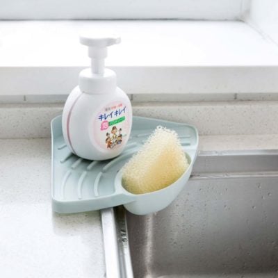 Sponge & Soap Basin Organizer Sink Organiser Sponge Holder Kitchen Cleaning Style Degree Sg Singapore