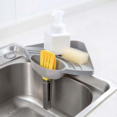 Sponge & Soap Basin Organizer Sink Organiser Sponge Holder Kitchen Cleaning Style Degree Sg Singapore