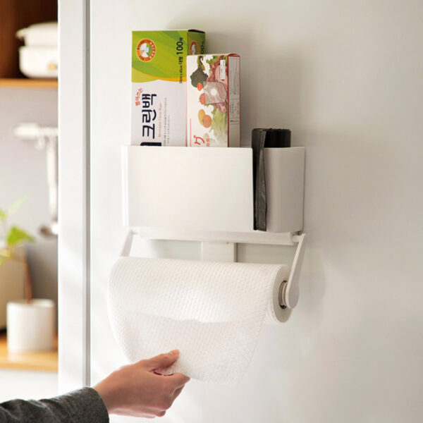 Magnetic Kitchen Towel Fridge Holder Holders Tissue Organizer Organiser Style Degree sg Singapore