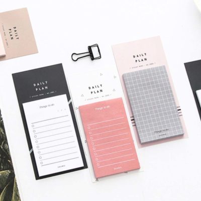 Modern To-Do List Planner Organizer Organiser Notebook Notepad Note Calendar 2019 Style Degree Sg Singapore