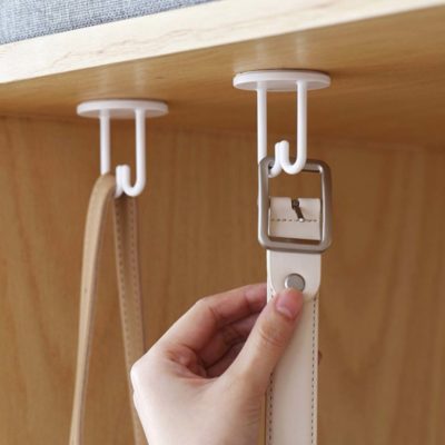 Keys & Accessories Hanging Holder (2pc Set) Holders Hanger Hangers Hooks Kitchen Bathroom Toilet Organizer Organiser Style Degree Sg Singapore