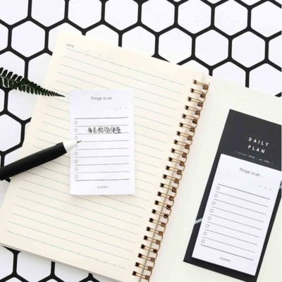 Modern To-Do List Planner Organizer Organiser Notebook Notepad Note Calendar 2019 Style Degree Sg Singapore