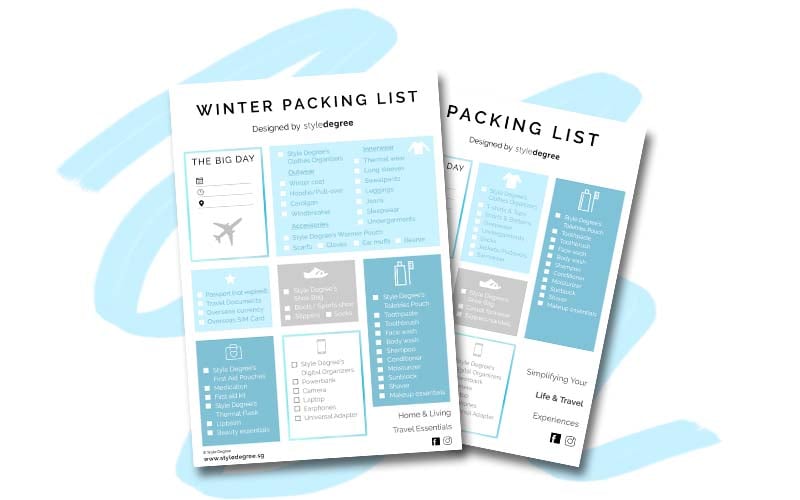 Winter Packing List - Style Degree - Style Degree