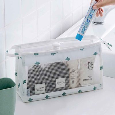 Cactus Toiletries Travel Organizer Organiser Toiletry Pouch Accessories Holders Style Degree Sg Singapore