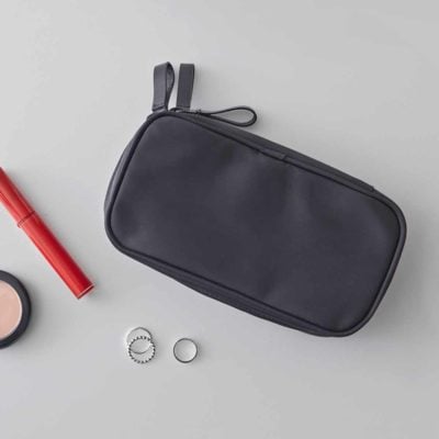 Dual Layer Makeup Travel Organizer Brush Organiser Pouch Essentials Bag Holder Style Degree Sg Singapore