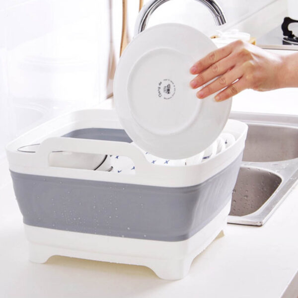 Dual Layer Dish Rack Drainer Colander Draining Dishes Drying Utensils Kitchen Style Degree Sg Singapore
