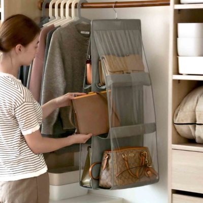 Purse & Handbag Closet Organizer Organizers Slim Bags Organiser Holder Style Degree Sg Singapore