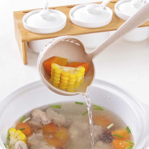 2-in-1 Soup Ladle Steamboat Ladle Scoop Spoon Kitchen Utensils Style Degree Sg Singapore