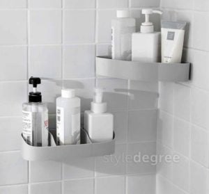 Kurve Bathroom Wall Holder Holders Organizer Organiser Style Degree Sg Singapore