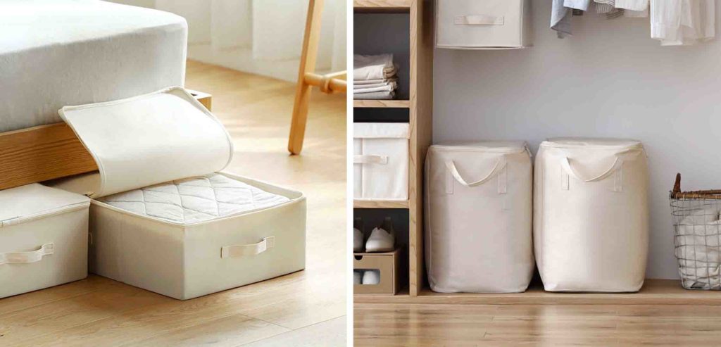 Canvas Storage Bag Organizer Organiser Homeware 7 Ways To Make Your Singapore HDB & Condo Home Look Bigger Style Degree StyleMag