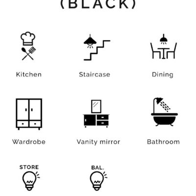Location Switch Sticker Labels Light Stickers Style Degree Sg Singapore