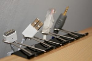 Binder clips as wire organizers, how to organize cords diy, cable management ideas for desk, Style Degree, Singapore, SG, StyleMag.