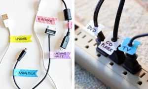 Cable labelling, how to label cables, cable organization hacks, how to organize cables, Style Degree, Singapore, SG, StyleMag.