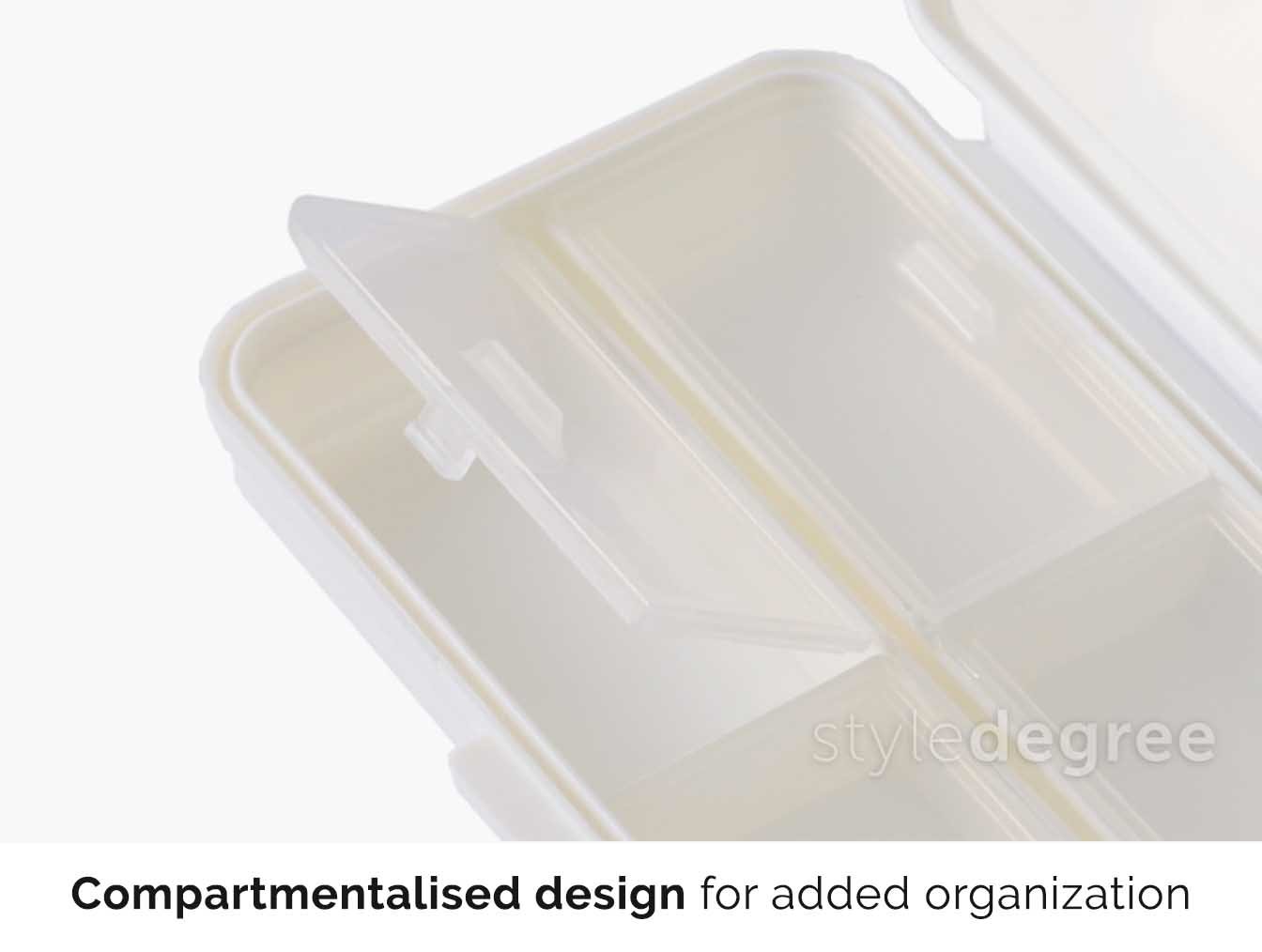 Pill & Medicine Travel Storage Box Medication Organizer Style Degree