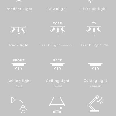 Lights Switch Sticker Labels Light Stickers Style Degree Sg Singapore