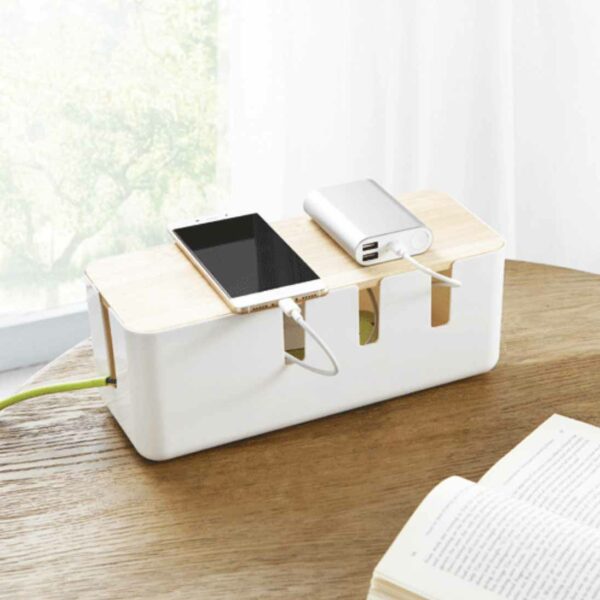 Scandinavian Cable Management Box Holder Wire Power Extender Organizer Style Degree Sg Singapore