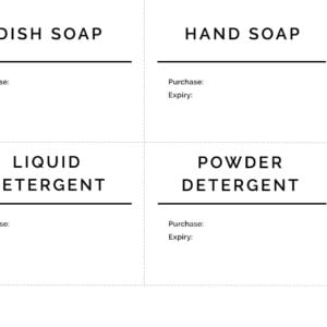Cleaning Sticker Labels | For Washing & Laundry | Style Degree