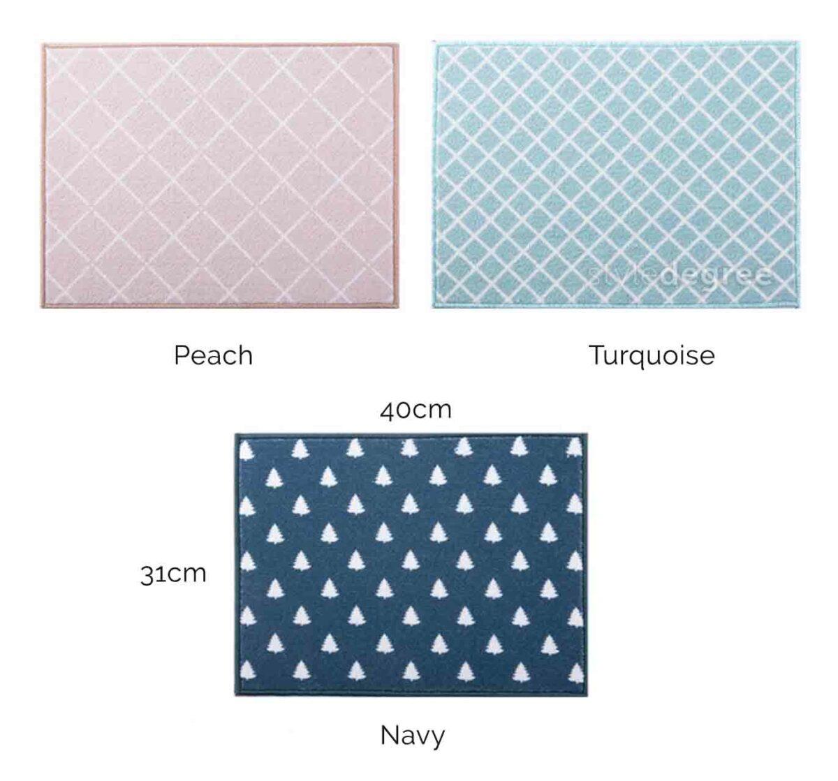 Lively Absorbent Kitchen Drying Mat Coral Fleece Mats Cloth Linen Style Degree Sg Singapore