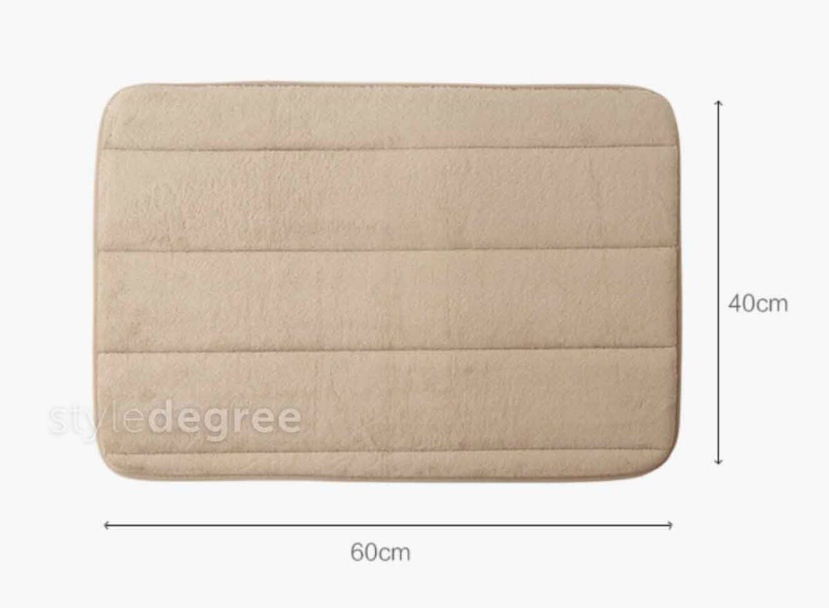 Zen Absorbent Floor Mat Bathroom Kitchen Anti-slip Mats Style Degree Sg Singapore