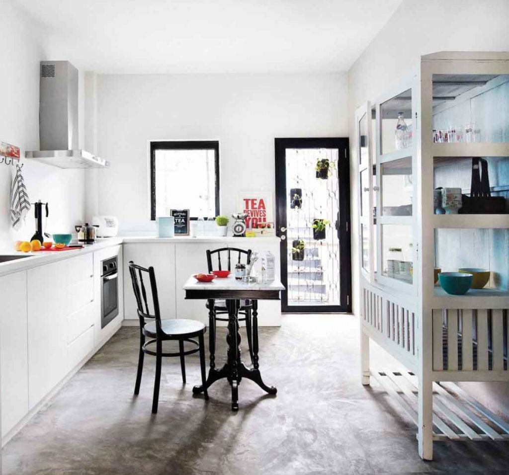 Retro Singapore Kitchen Design Ideas HDB Singapore - 2 - Style Degree
