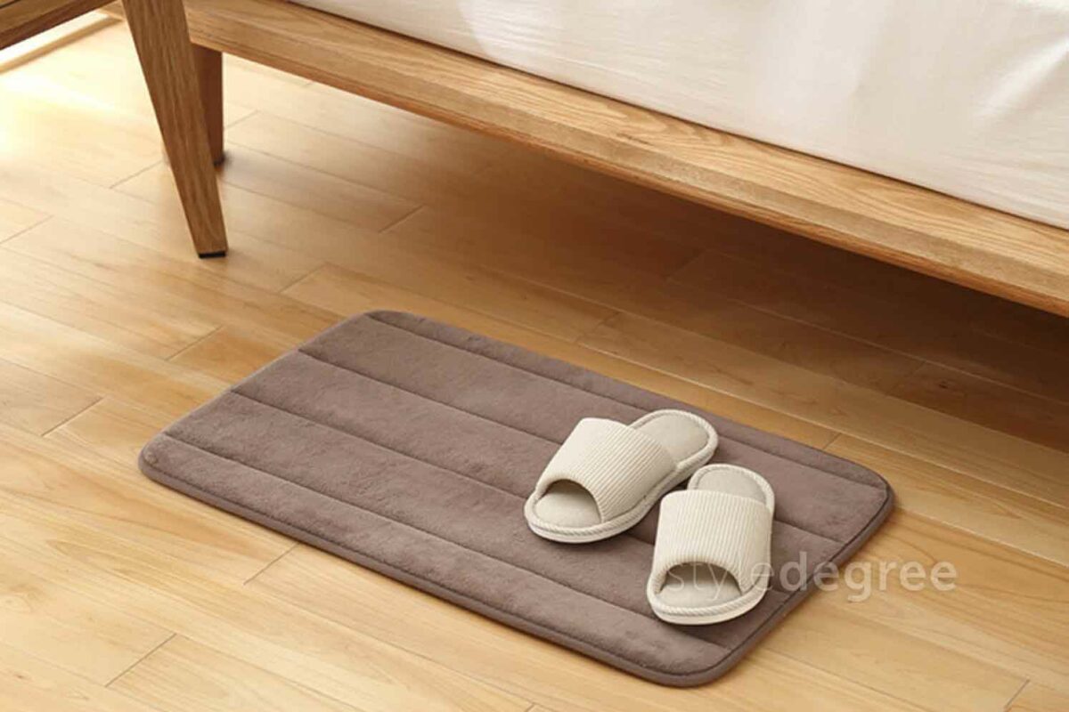 Zen Absorbent Floor Mat Bathroom Kitchen Anti-slip Mats Style Degree Sg Singapore