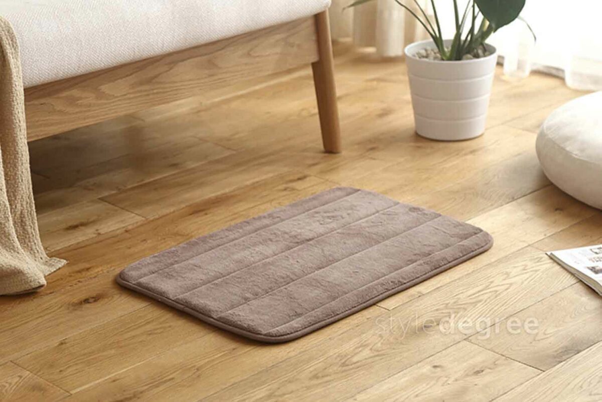 Zen Absorbent Floor Mat Bathroom Kitchen Anti-slip Mats Style Degree Sg Singapore