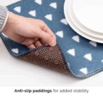 Lively Absorbent Kitchen Drying Mat Coral Fleece Mats Cloth Linen Style Degree Sg Singapore