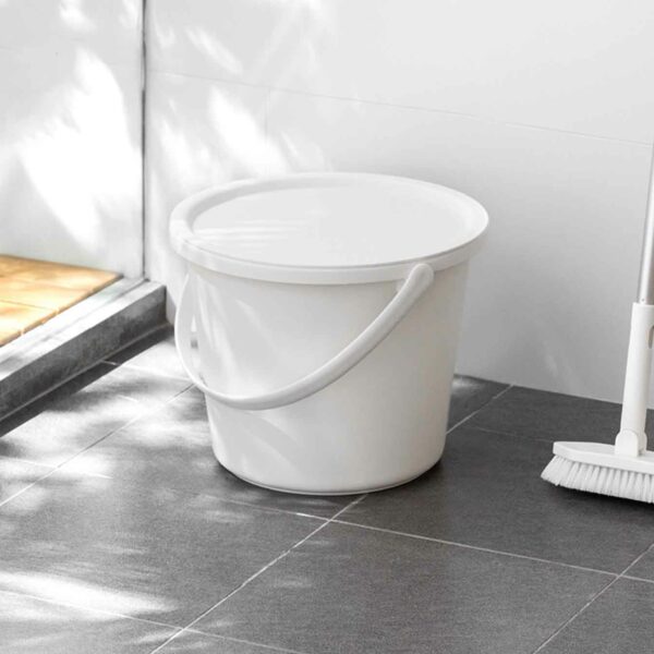 Minimalist Pail & Bucket (3pc Set) Wash Basin Laundry Cleaning Bathroom Style Degree Sg Singapore