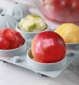 Sphere Ice Ball Maker Tray Mould Fridge Style Degree Sg Singapore