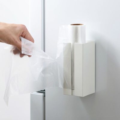 Easy Sandwich Bag Magnetic Dispenser Plastic Bag Holder Fridge Organizer Style Degree Sg Singapore