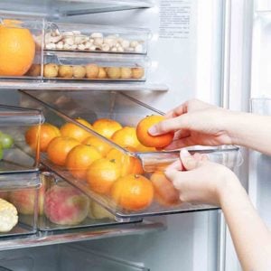 Klear Stackable Fridge Organizer Bins, fridge organizers bins, fridge organisers bins, clear fridge organiser bins, fridge organization fridge organization, singapore sg style degree