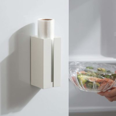 Easy Sandwich Bag Magnetic Dispenser Plastic Bag Holder Fridge Organizer Style Degree Sg Singapore