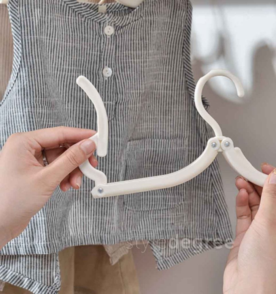Foldable Travel Clothes Hangers (3pc Set) Travel Hanger Style Degree