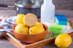 Lemon, natural cleaner, natural cleaning agent, lemons, Style Degree