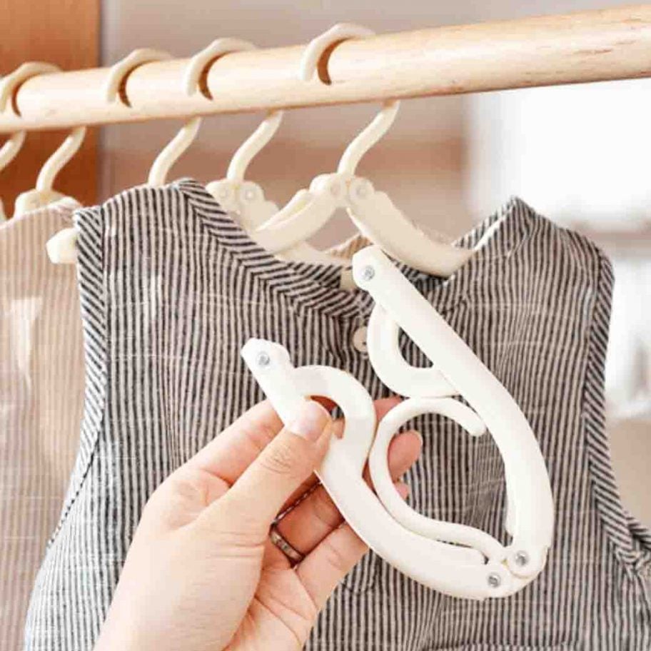 Foldable Travel Clothes Hangers (3pc Set) Travel Hanger Style Degree
