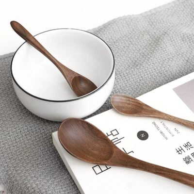 Oishii Wooden Spoon Japanese Cutlery Utensil Utensils Dining Kitchen Style Degree Sg Singapore