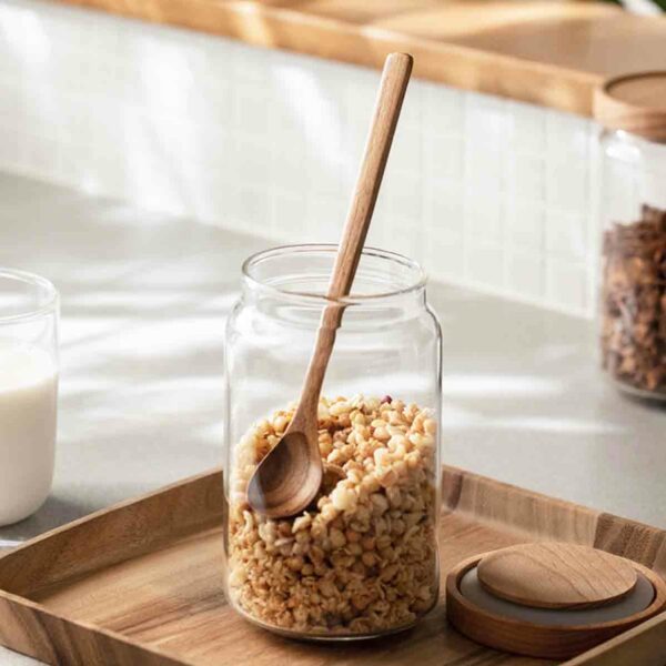 Oishii Long Wooden Mixing Spoon Teaspoon Honey Condiments Style Degree Sg Singapore Sg