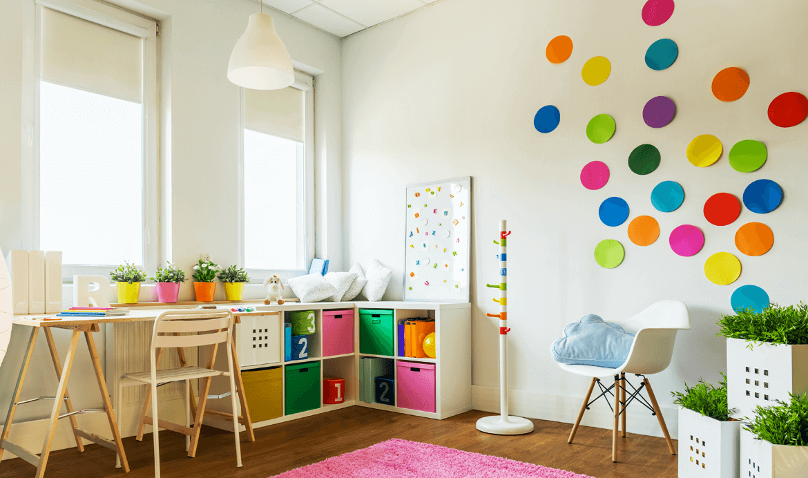 Kids room org ideas, space efficient unique kids room org ideas