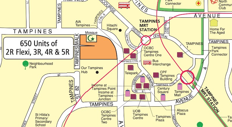 November 2019 BTO Sales Launch Tampines Location - StyleMag