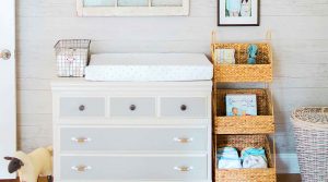 Changing Dresser Table for Baby, Kids Room Organization Ideas, Unique Efficient Kids Room Ideas, Style Degree, SG, Singapore, StyleMag