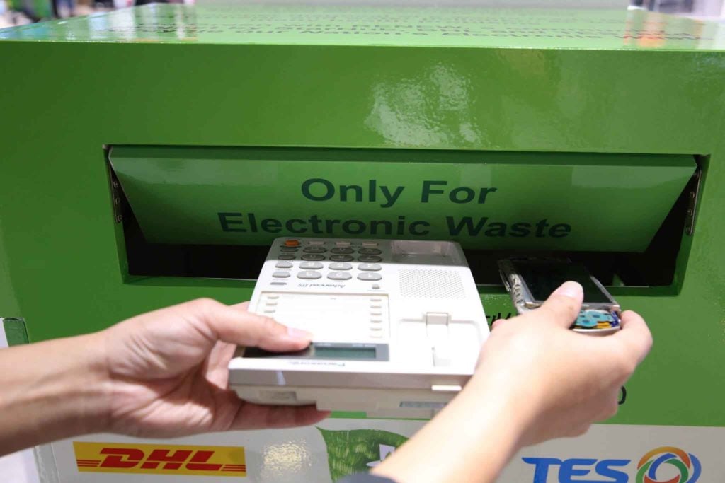 E Waste Green Bin StyleMag Style Degree