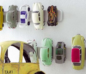 Magnetic Rack for Toy Cars, Kids Room Organization Ideas, Unique Efficient Kids Room Ideas, Style Degree, SG, Singapore, StyleMag