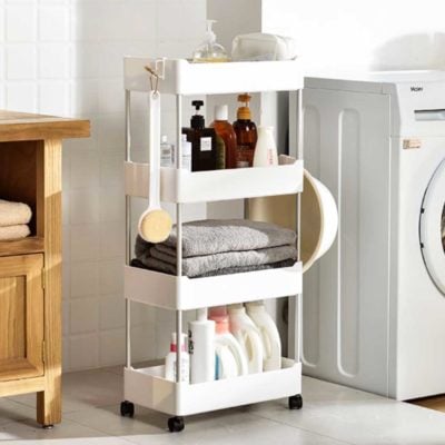 Luxe Storage Trolley Kitchen Bathroom Rack Wheels Style Degree Style Degree Sg Singapore